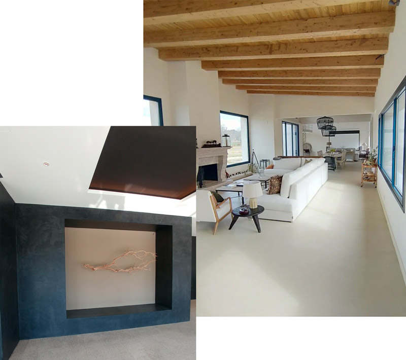 Trabajos de microcemento CementDecor
