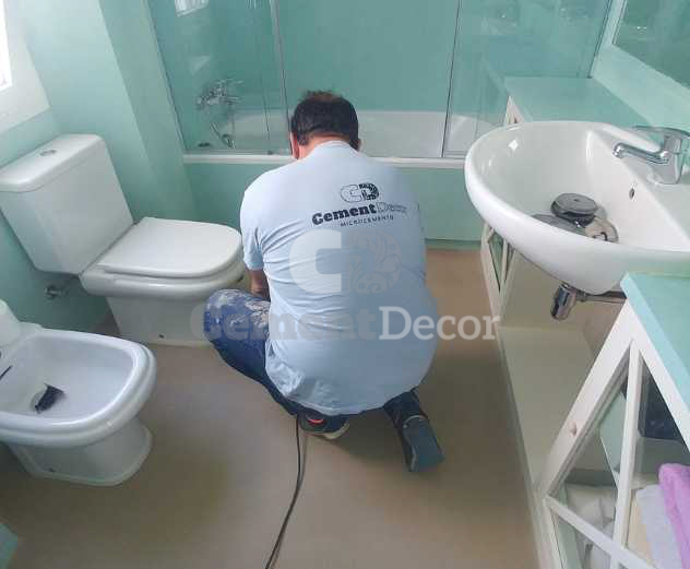 Trabajos de microcemento Cement Decor